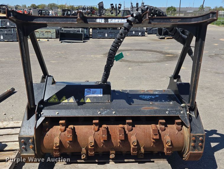 image for item DV1374 Blue Diamond 190110 skid steer mulcher