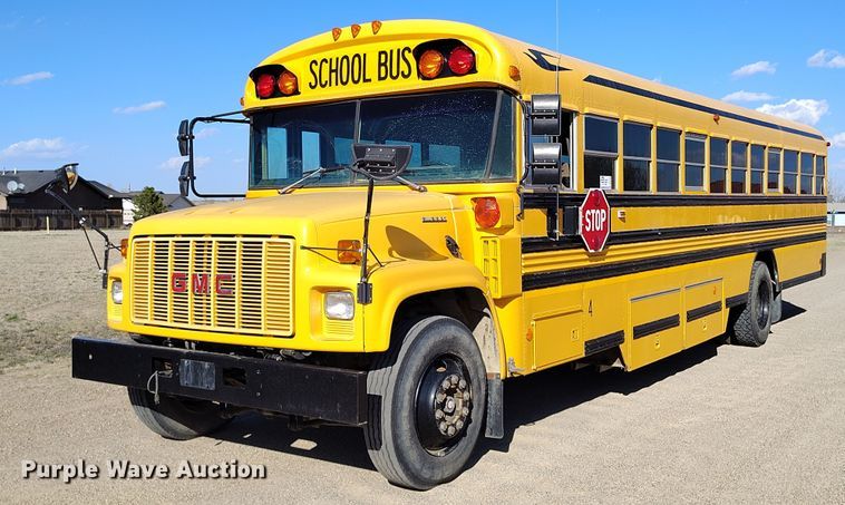image for item DV6728 1998 Bluebird school bus