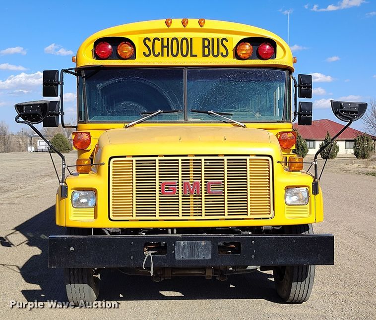image for item DV6728 1998 Bluebird school bus