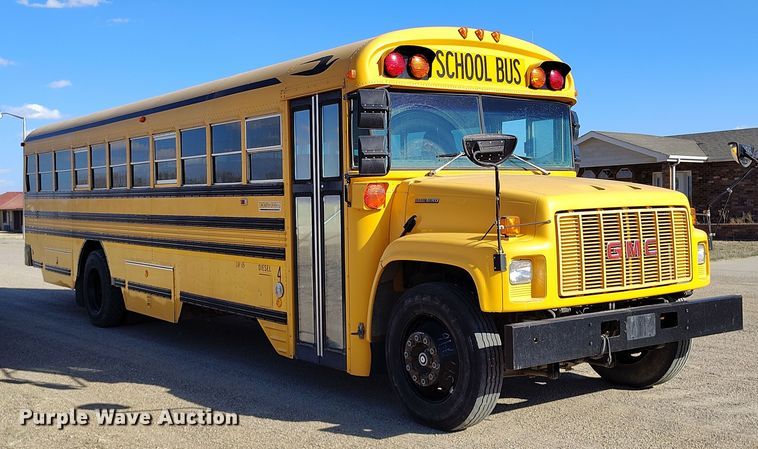 image for item DV6728 1998 Bluebird school bus