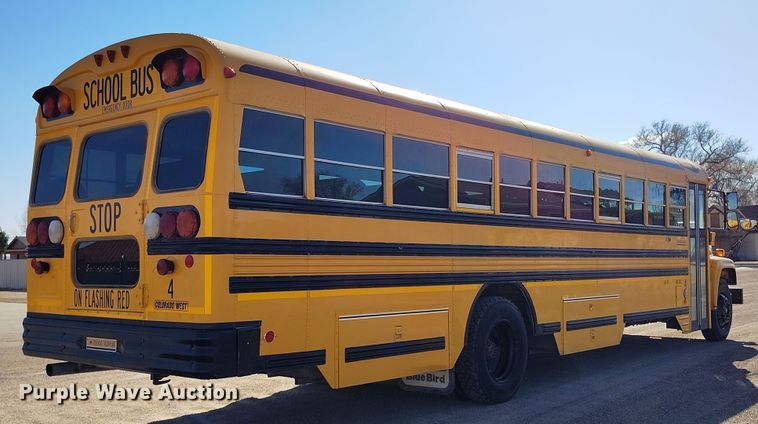 image for item DV6728 1998 Bluebird school bus