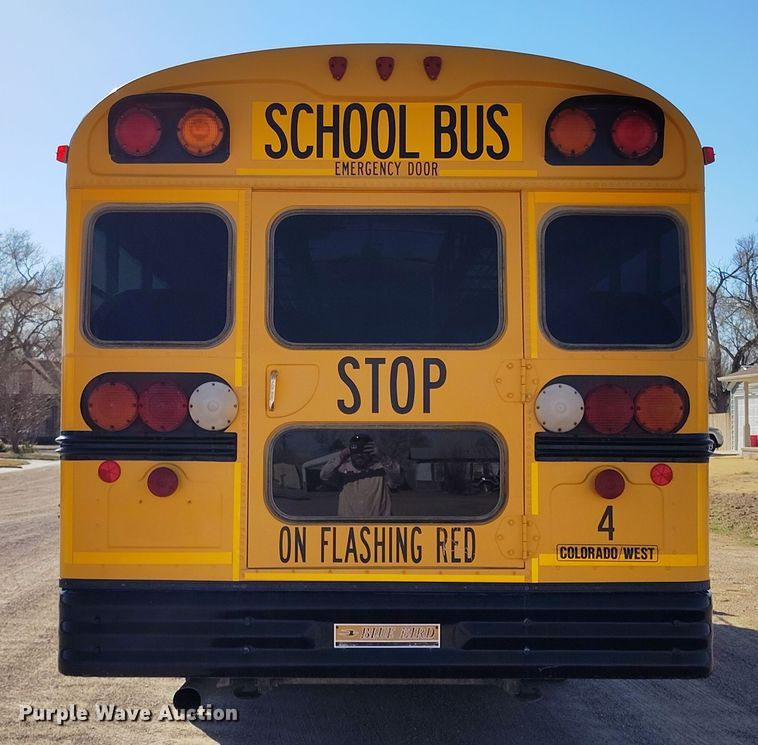 image for item DV6728 1998 Bluebird school bus