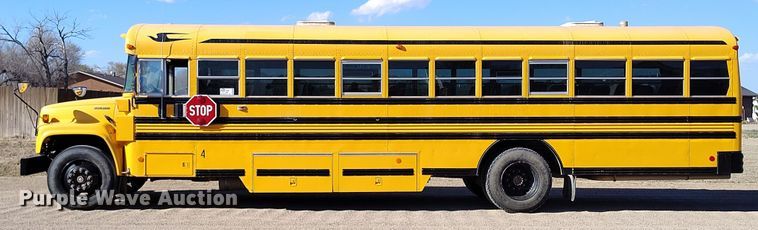 image for item DV6728 1998 Bluebird school bus