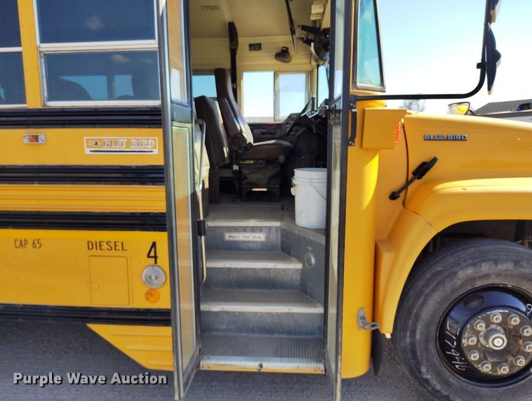 image for item DV6728 1998 Bluebird school bus