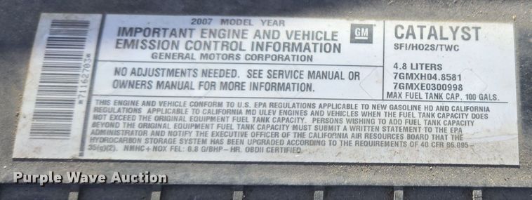 image for item DW1887 2007 Chevrolet 1500 school bus