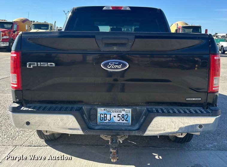 image for item DW5096 2016 Ford F150 SuperCrew pickup truck