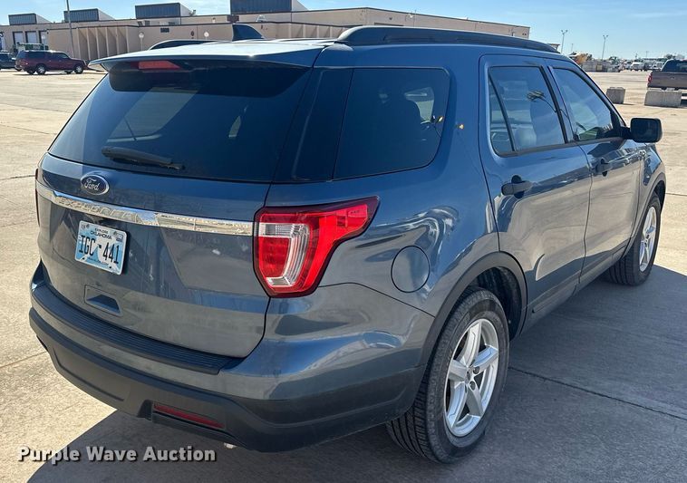 image for item DW5099 2018 Ford Explorer SUV