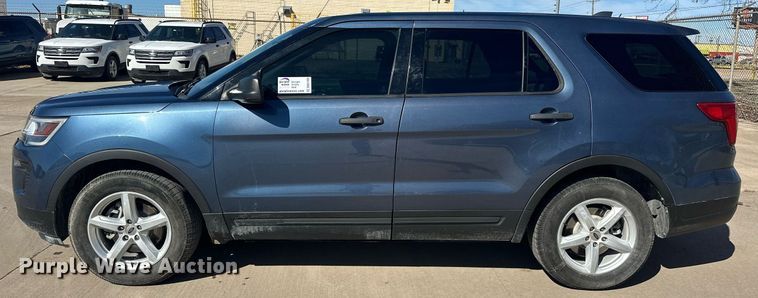 image for item DW5100 2018 Ford Explorer SUV