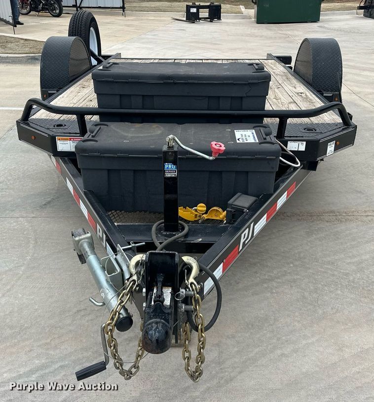 image for item DW5109 2018 PJ Trailers tilt deck utility trailer