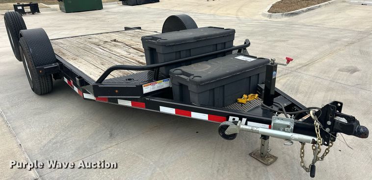 image for item DW5109 2018 PJ Trailers tilt deck utility trailer