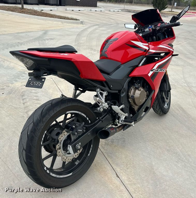 image for item DW5113 2016 Honda CBR 500R motorcycle