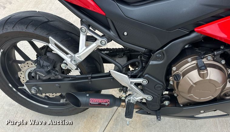 image for item DW5113 2016 Honda CBR 500R motorcycle