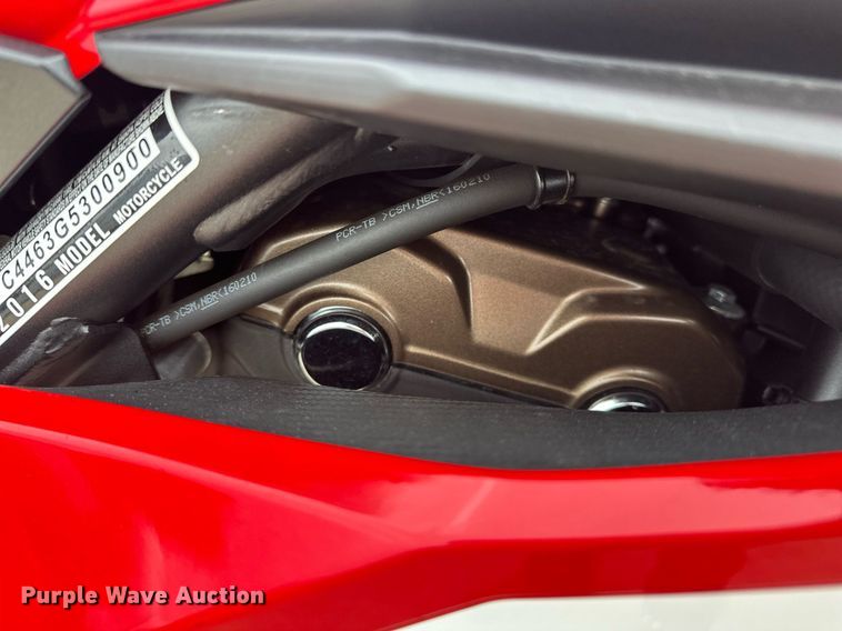 image for item DW5113 2016 Honda CBR 500R motorcycle