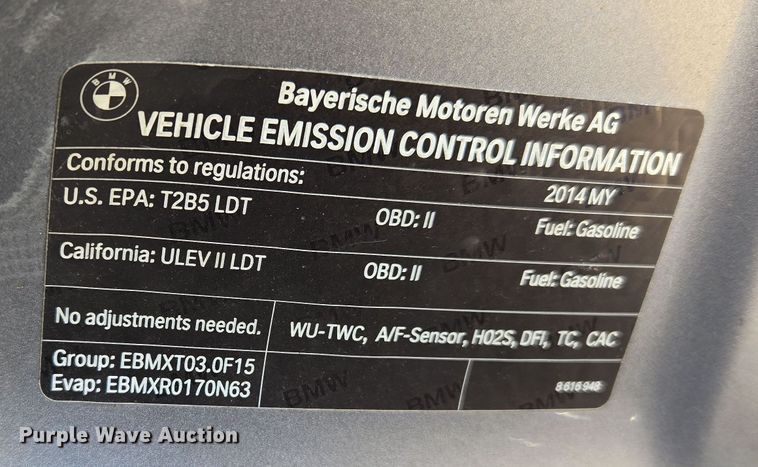 image for item DW8560 2014 BMW X6 SUV