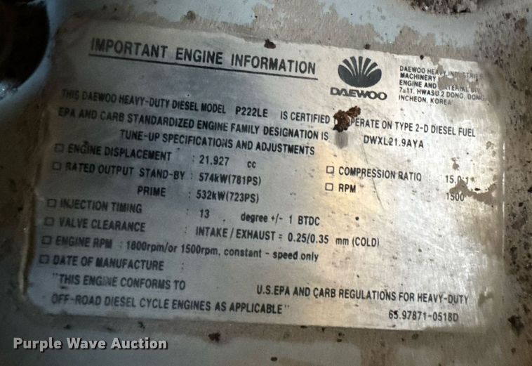 image for item EC3508 2003 Generac Power Systems Douele generator