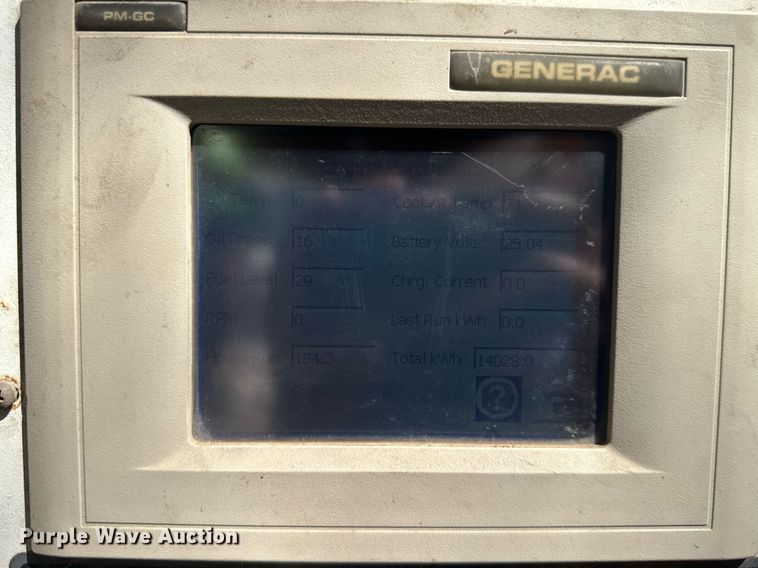 image for item EC3508 2003 Generac Power Systems Douele generator