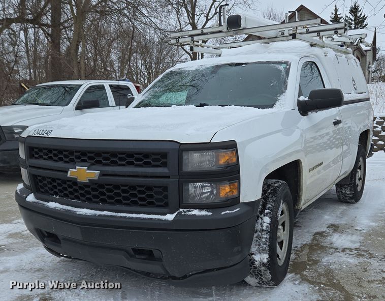 image for item EC4008 2014 Chevrolet Silverado 1500 pickup truck