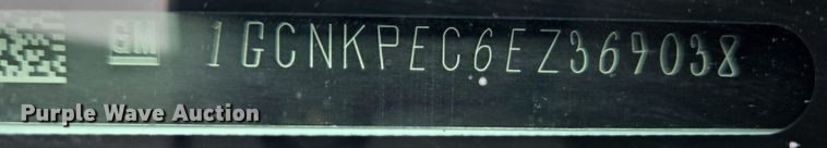 image for item EC4008 2014 Chevrolet Silverado 1500 pickup truck