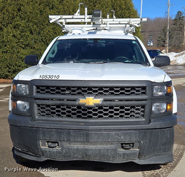 image for item EC4021 2015 Chevrolet Silverado 1500 utility bed pickup truck