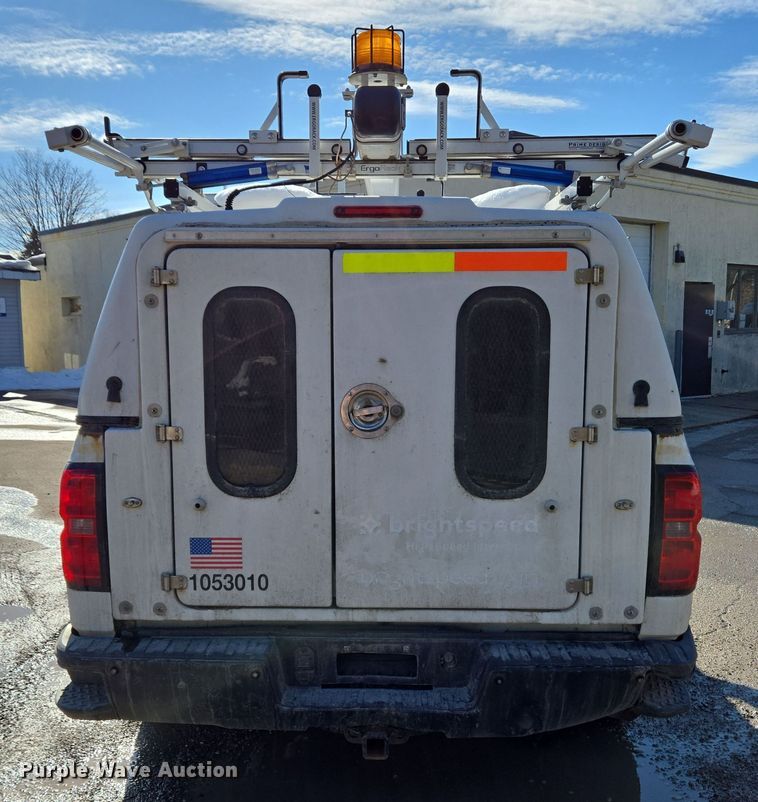 image for item EC4021 2015 Chevrolet Silverado 1500 utility bed pickup truck