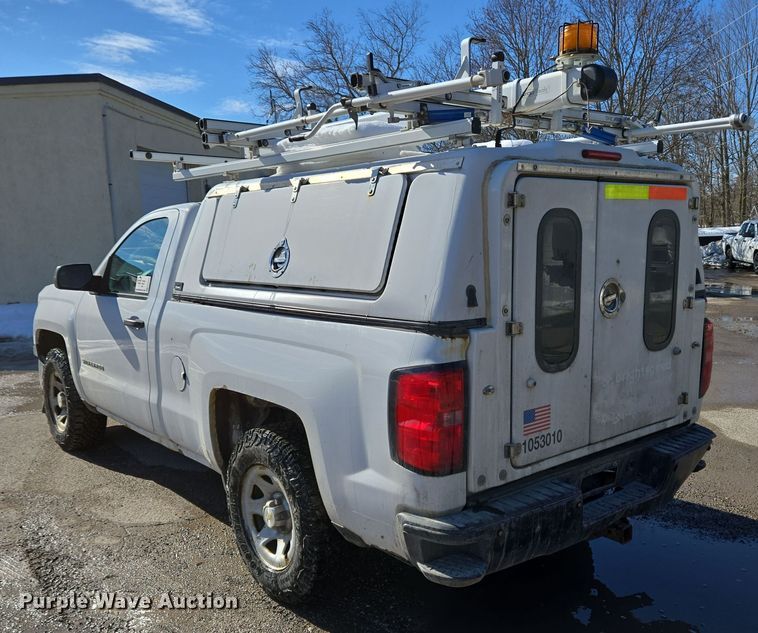 image for item EC4021 2015 Chevrolet Silverado 1500 utility bed pickup truck