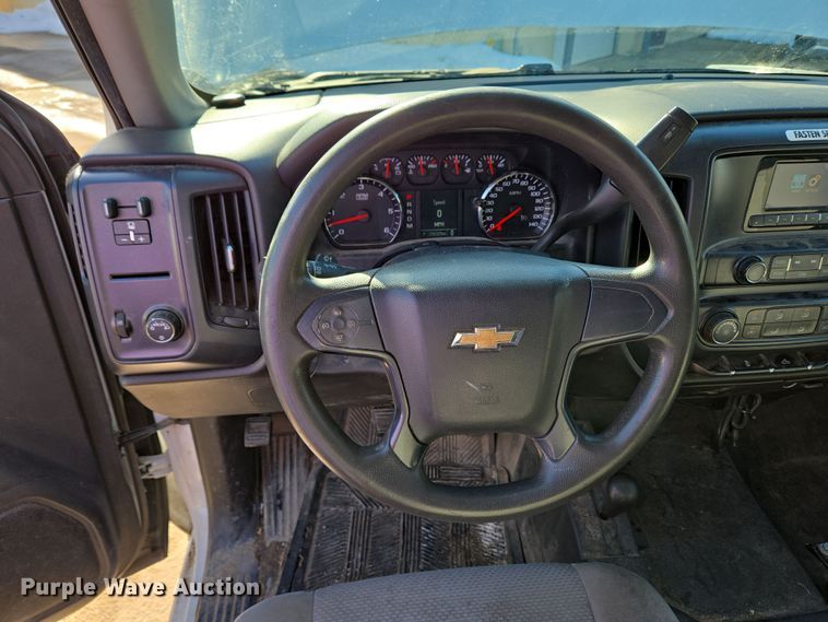 image for item EC4021 2015 Chevrolet Silverado 1500 utility bed pickup truck