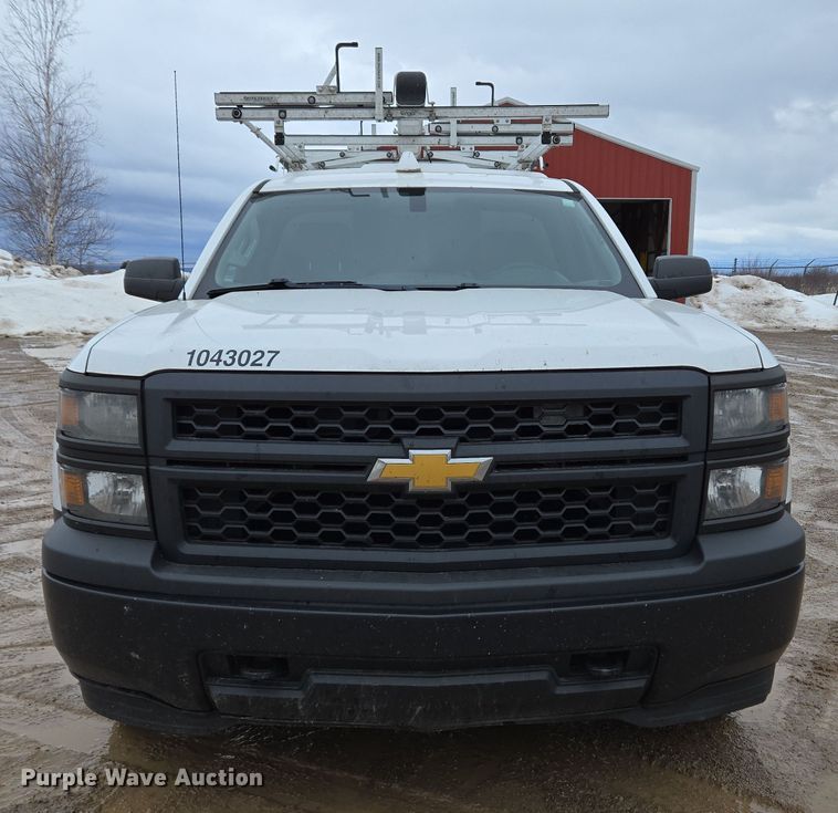 image for item EC4023 2014 Chevrolet Silverado 1500 utility bed pickup truck