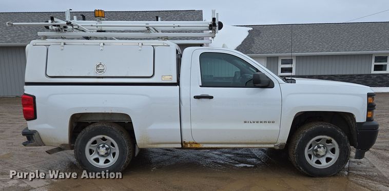image for item EC4023 2014 Chevrolet Silverado 1500 utility bed pickup truck