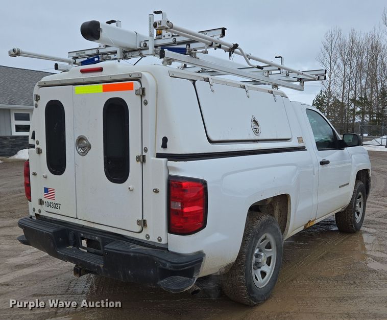 image for item EC4023 2014 Chevrolet Silverado 1500 utility bed pickup truck