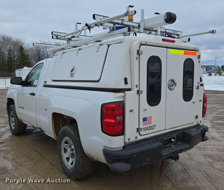 image for item EC4023 2014 Chevrolet Silverado 1500 utility bed pickup truck