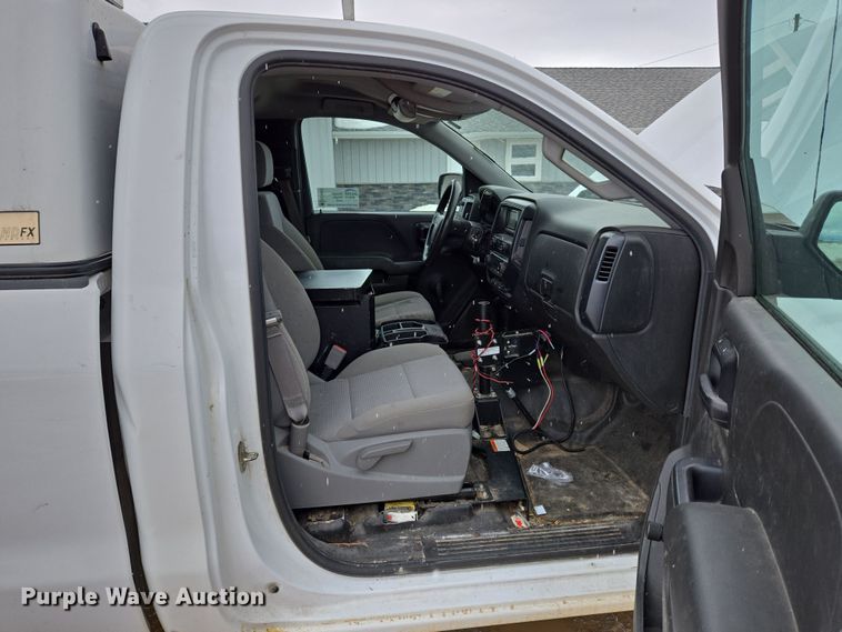 image for item EC4023 2014 Chevrolet Silverado 1500 utility bed pickup truck