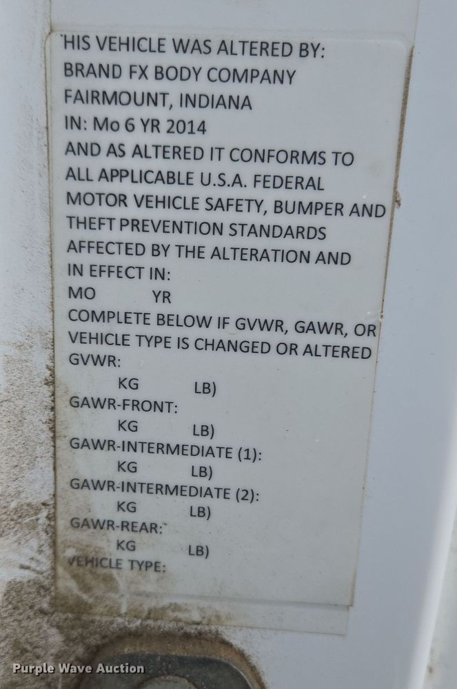 image for item EC4023 2014 Chevrolet Silverado 1500 utility bed pickup truck