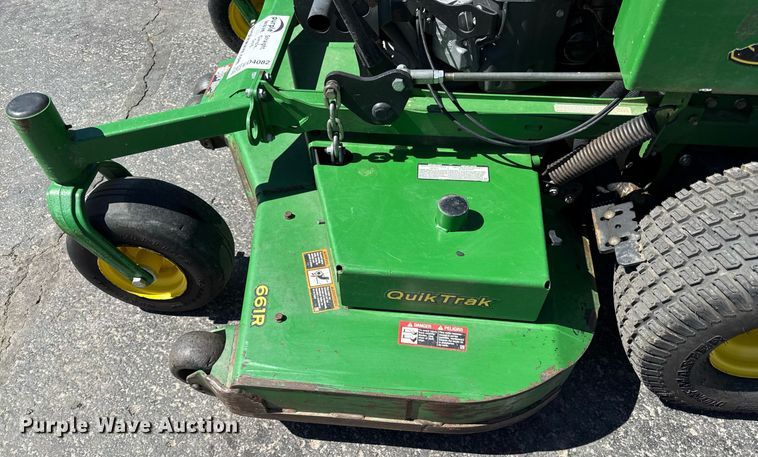 image for item ED4082 2017 John Deere 661R ZTR lawn mower