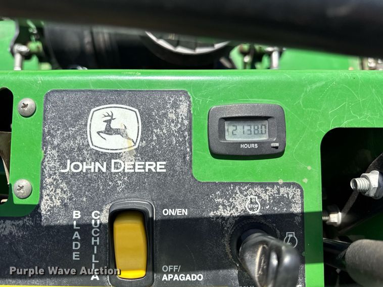 image for item ED4082 2017 John Deere 661R ZTR lawn mower