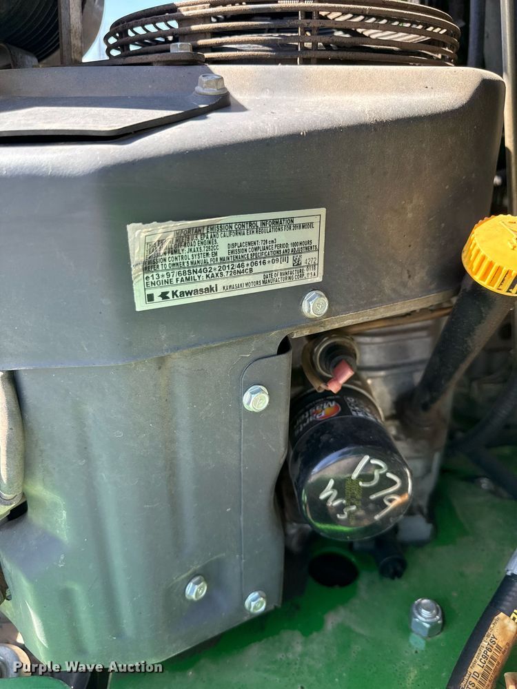 image for item ED4084 2019 John Deere 648R ZTR lawn mower