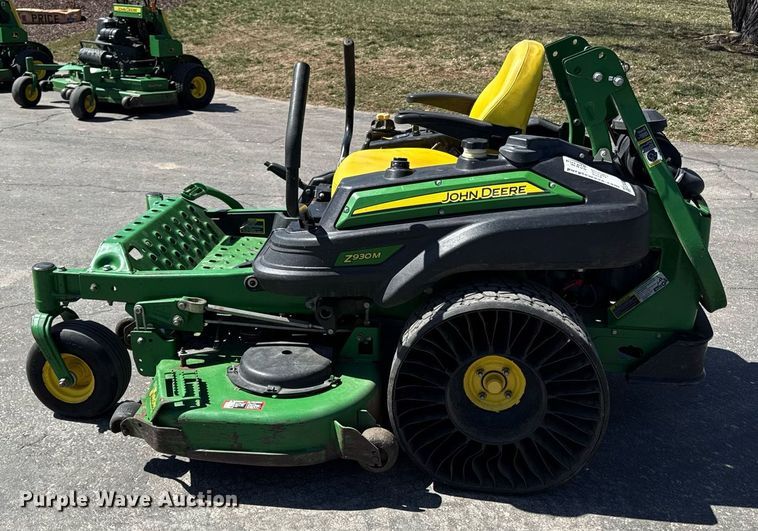 image for item ED4085 2013 John Deere Z930M ZTR lawn mower