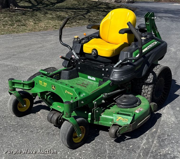 image for item ED4086 2016 John Deere Z930M ZTR lawn mower