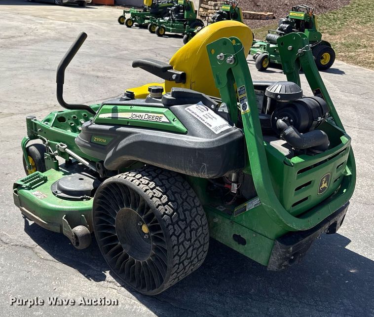 image for item ED4086 2016 John Deere Z930M ZTR lawn mower