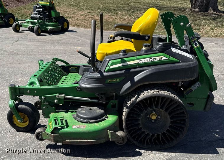 image for item ED4086 2016 John Deere Z930M ZTR lawn mower