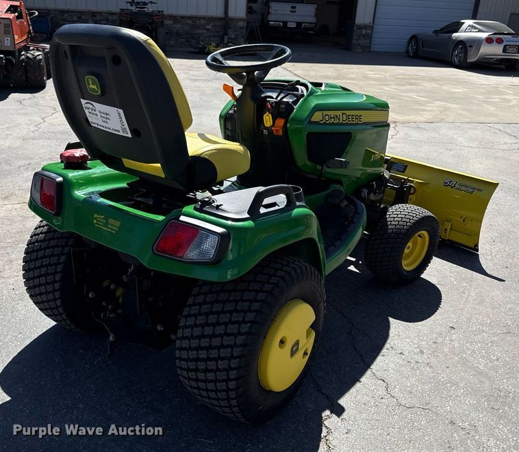 image for item ED4087 2013 John Deere X750 lawn mower