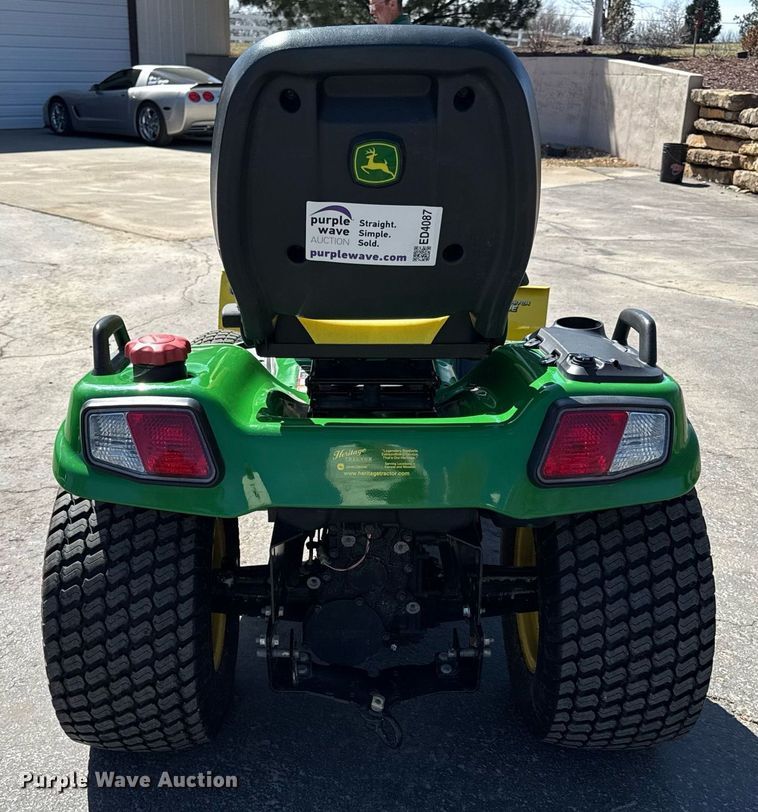image for item ED4087 2013 John Deere X750 lawn mower