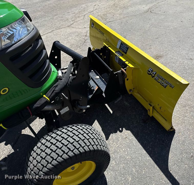 image for item ED4087 2013 John Deere X750 lawn mower