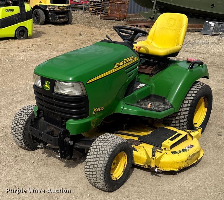 image for item ED4095 John Deere X495 lawn mower