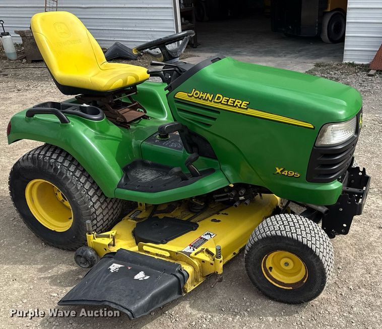 image for item ED4095 John Deere X495 lawn mower