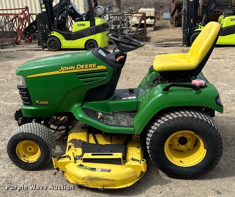 image for item ED4095 John Deere X495 lawn mower