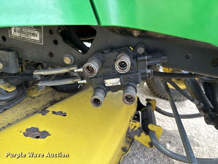 image for item ED4095 John Deere X495 lawn mower