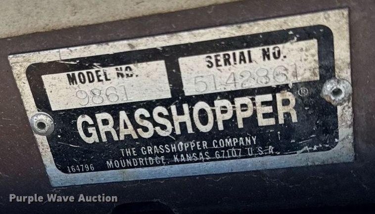 image for item ED4104 Grasshopper SL61 lawn mower deck