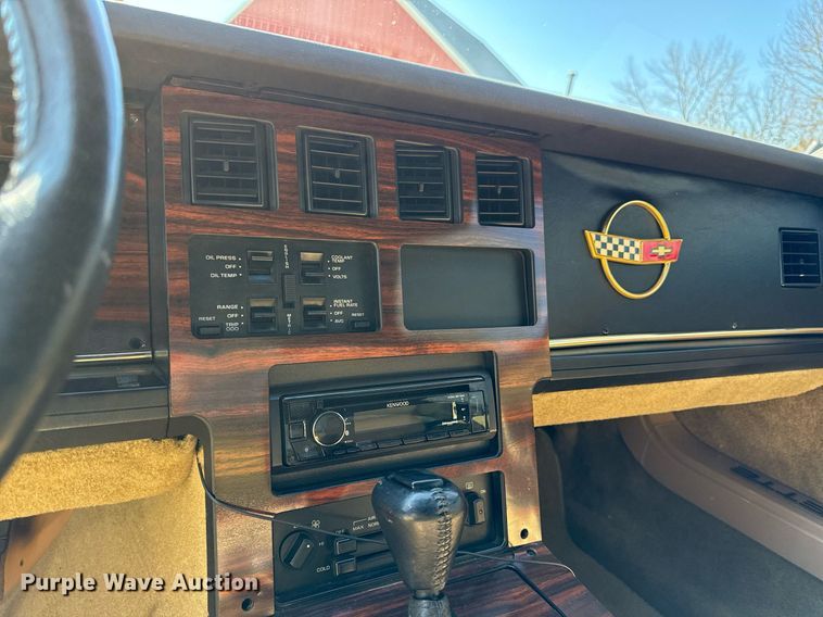 image for item ED4105 1984 Chevrolet Corvette  