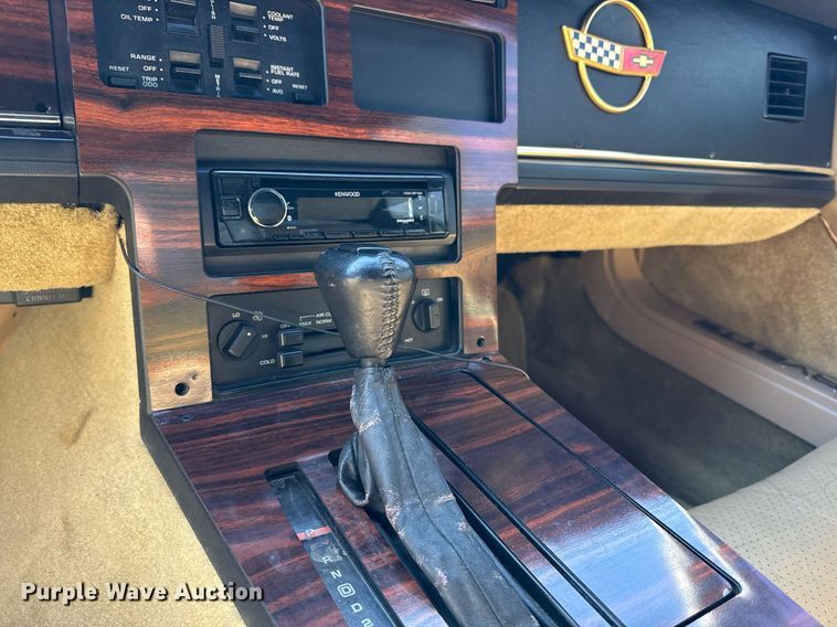 image for item ED4105 1984 Chevrolet Corvette  