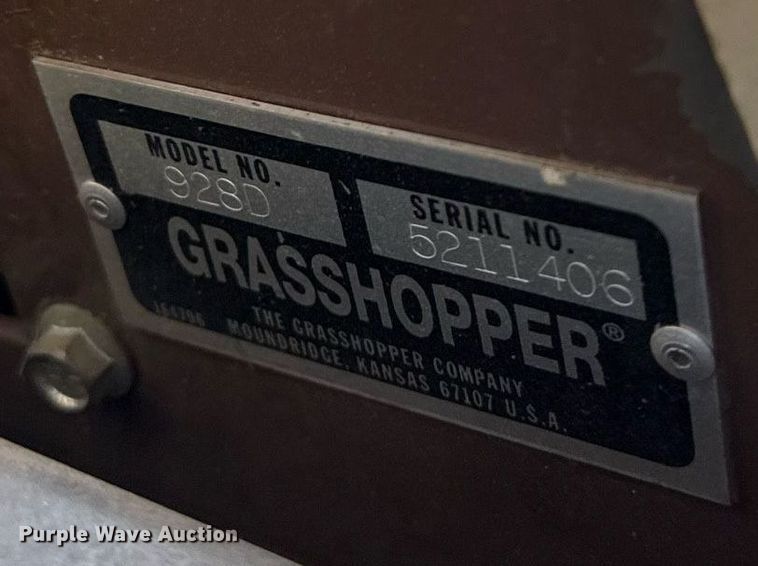 image for item ED4117 Grasshopper 928D ZTR lawn mower